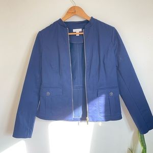 Charter Club Dark Navy Blue Jacket in Size 4